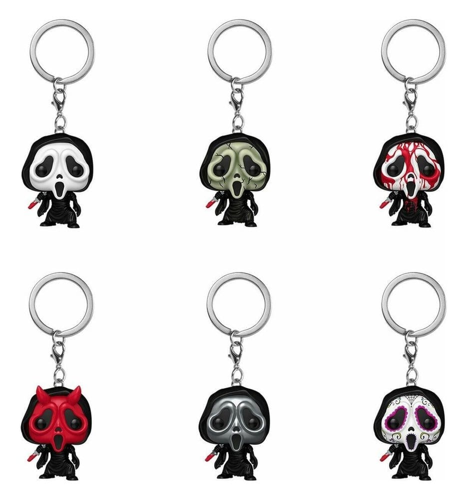 Scream POP! Vinyl Keychain 4 cm Ghost Face