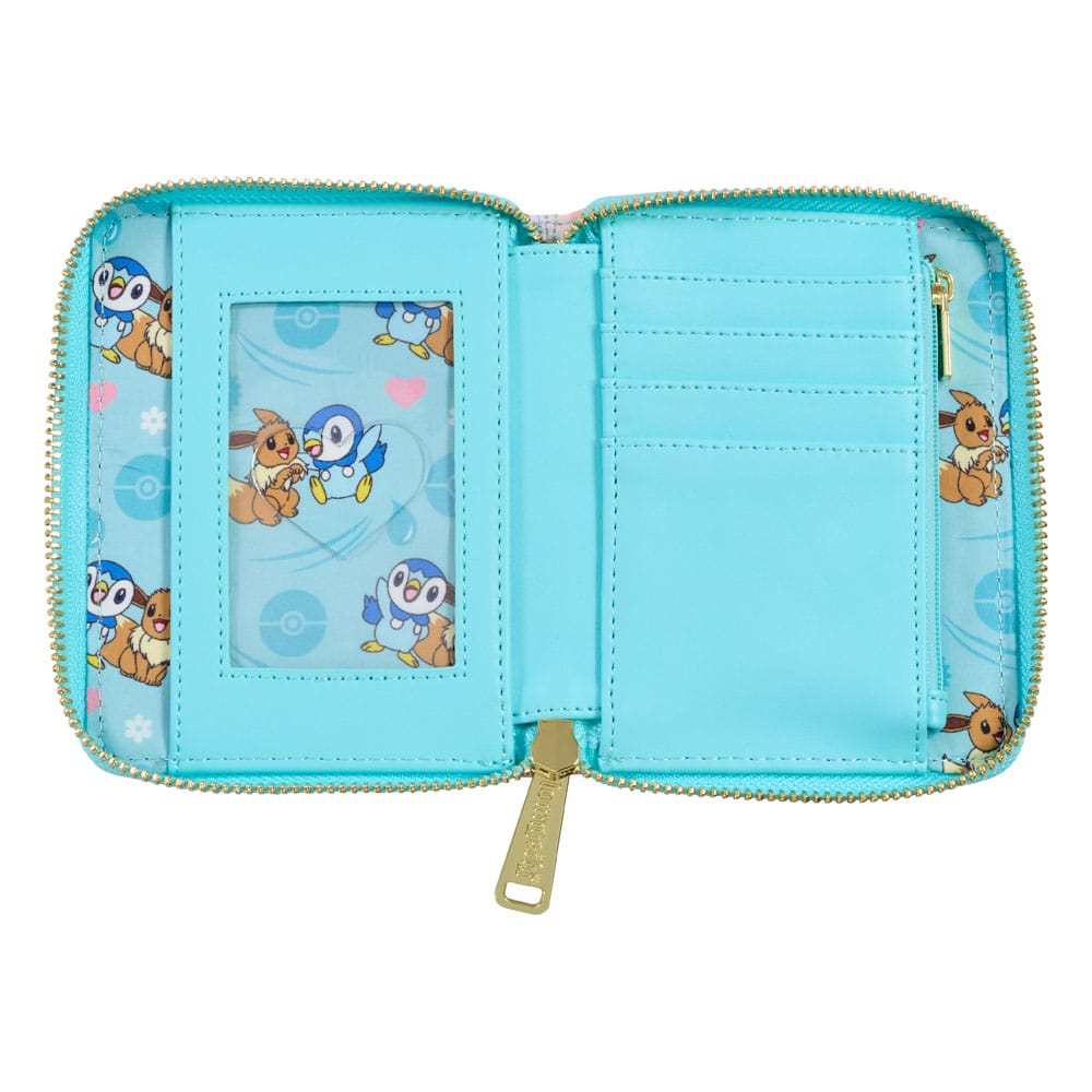 Pokémon by Loungefly Wallet Piplup and Eevee Friends