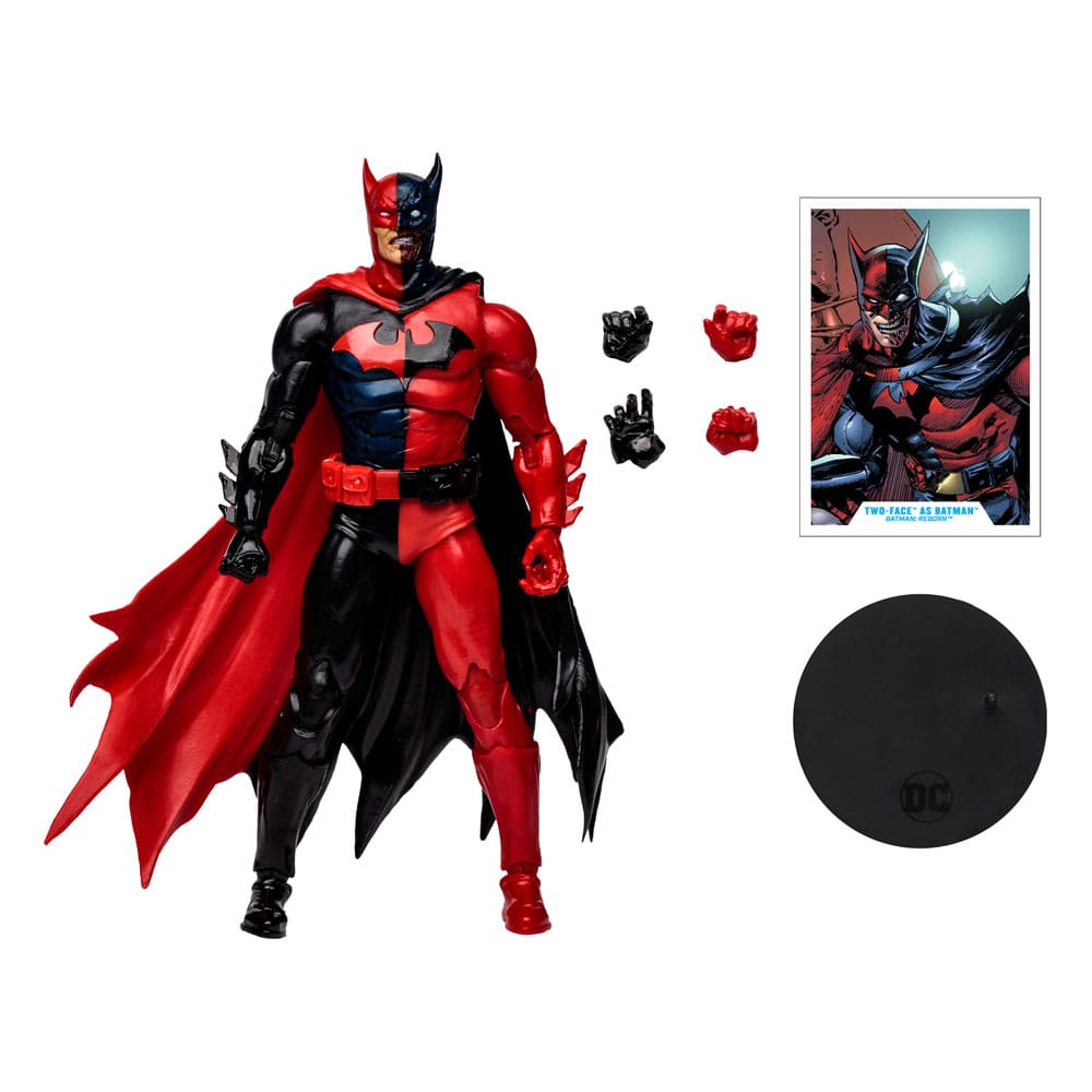 DC Multiverse Action Figure Two-Face as Batman (Batman: Reborn) 18 cm