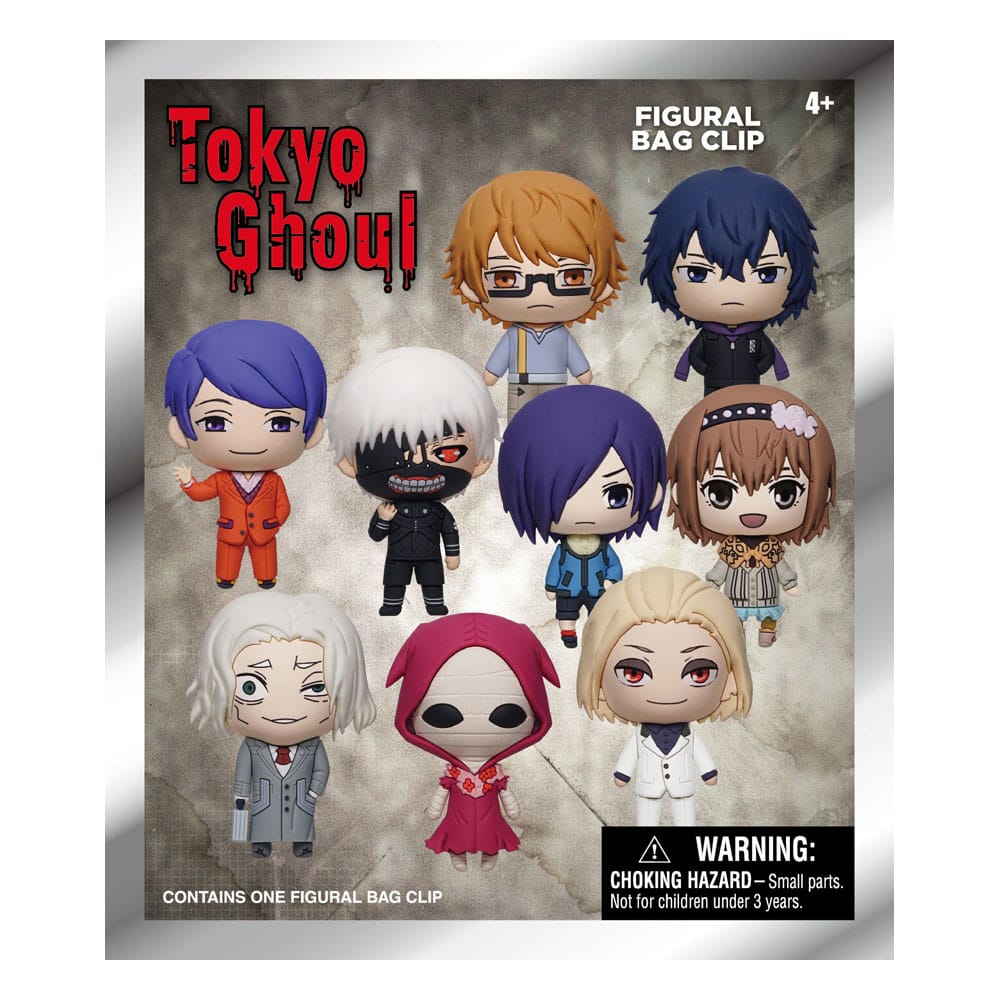 Tokyo Ghoul 3D PVC Bag Clips Series 2