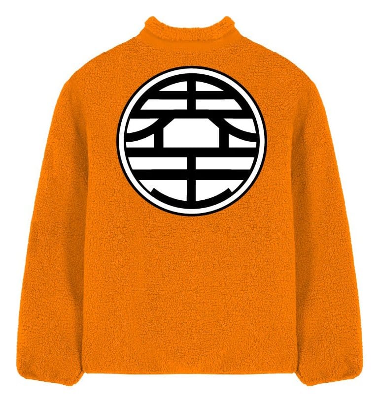 Dragon Ball Z Sherpa Jacket Goku Kanji
