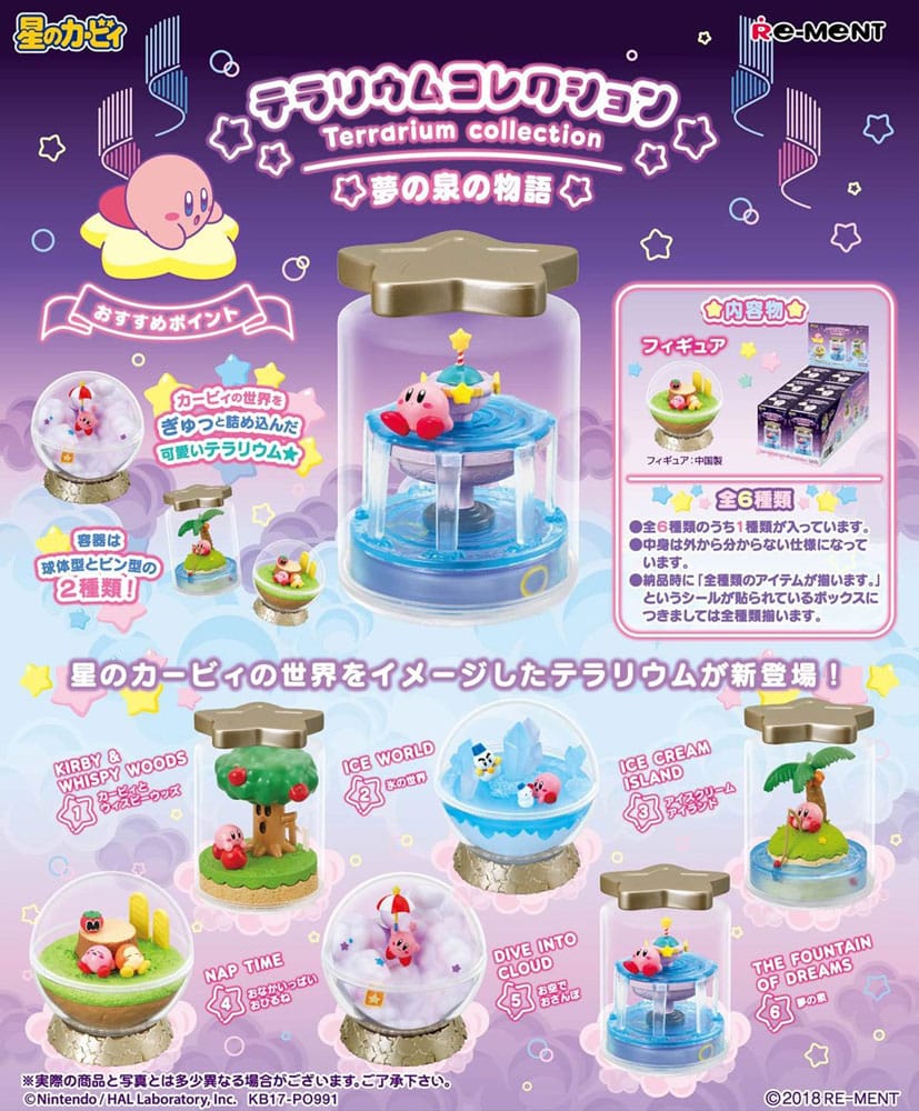 Kirby Mini Figures 6 cm Terrarium Collection