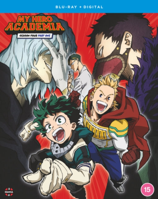My Hero Academia - Season 4 Part 1 Blu-Ray DVD