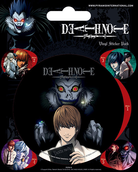 Vinyl Stickers - Death Note