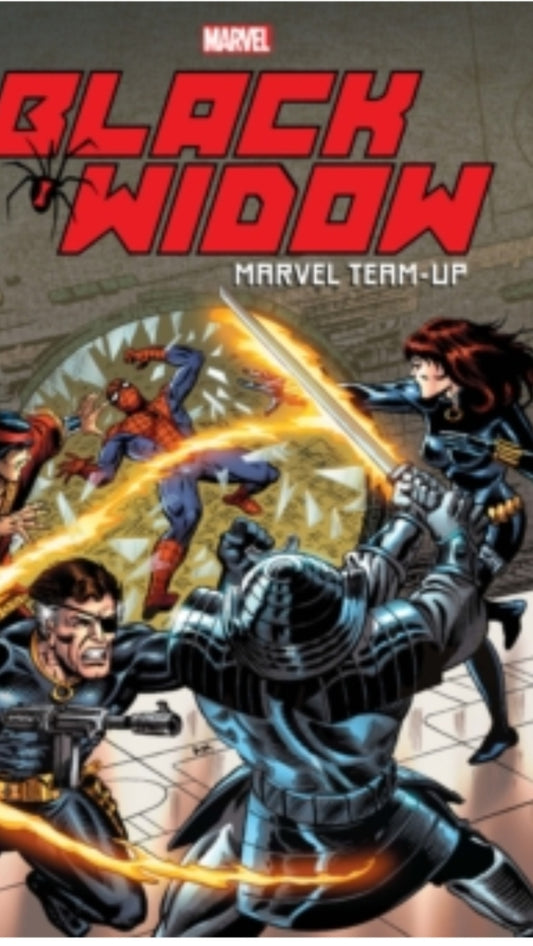 Black widow marvel team up