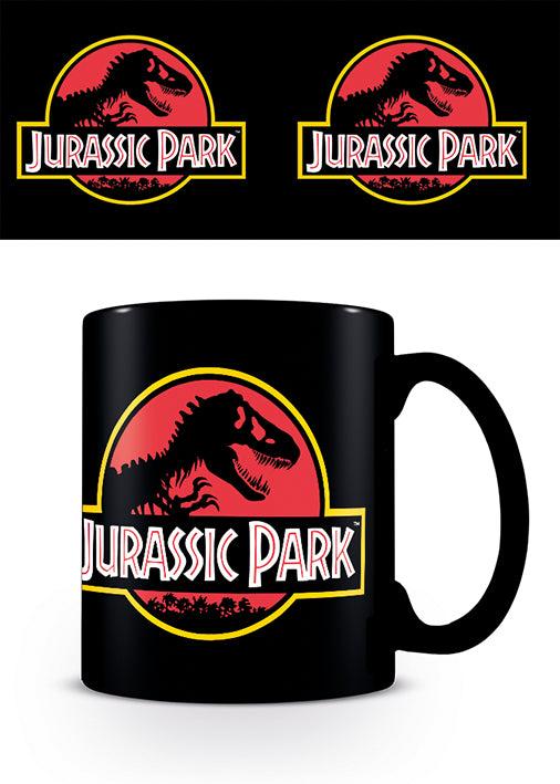 JURASSIC PARK (CLASSIC LOGO) BLACK 11 OZ MUG