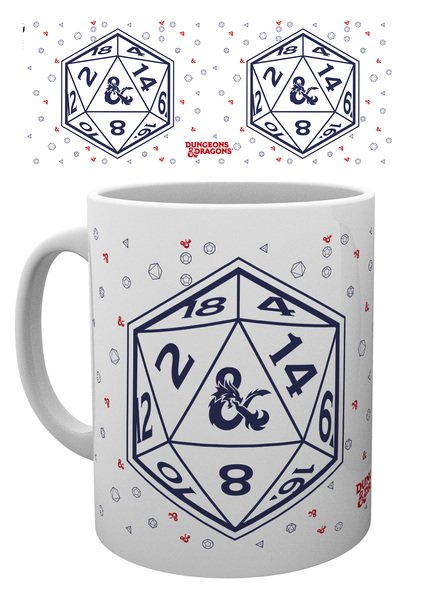 DUNGEONS & DRAGONS D20 MUG