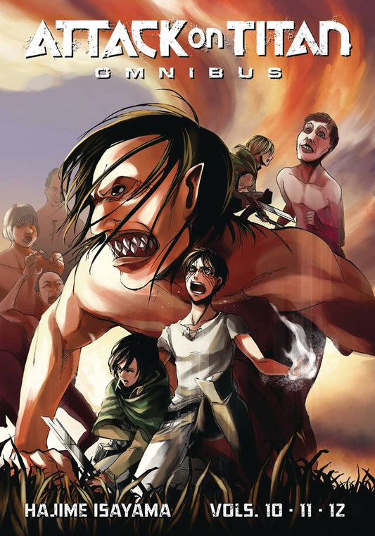 Attack on Titan Omnibus, Vol. 04 (Vols 10-12)