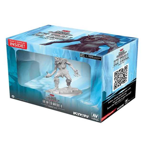 Dungeons & Dragons Nolzur's Marvelous Miniatures: Paint Kit - Ice Troll