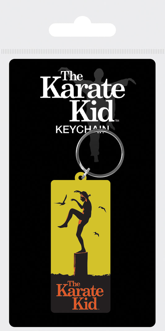 The Karate Kid (Sunset)  Rubber Keychain