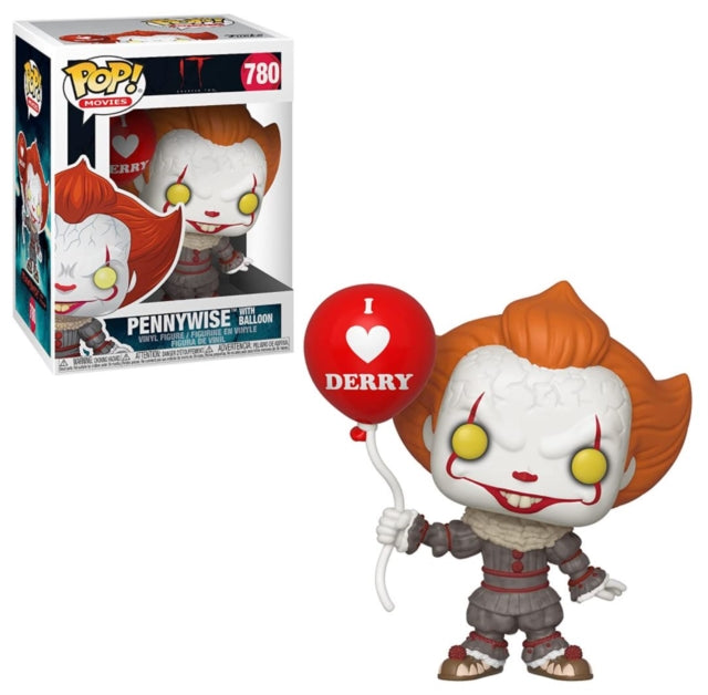 Funko POP! Vinyl Figure - 9cm IT Chapter 2: Pennywise I love Derry