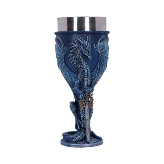 Goblet - Sea Blade Goblet by Ruth Thompson 17.8cm
