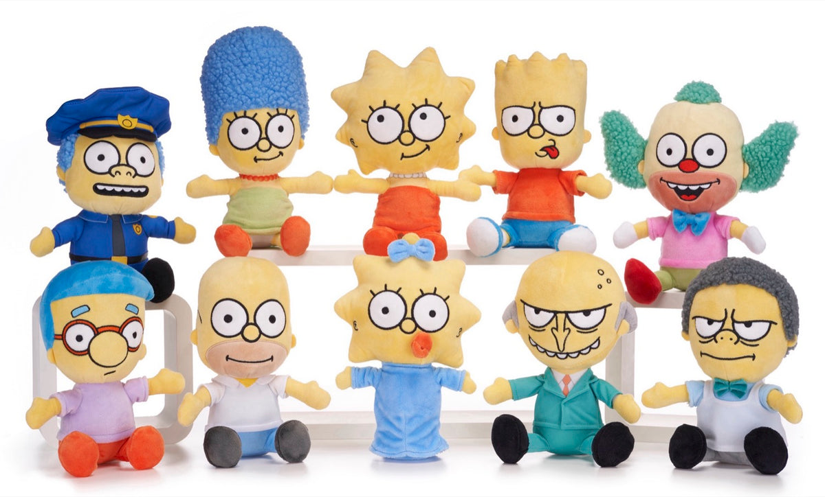 THE SIMPSONS S/2 8.5"/22CM Plush