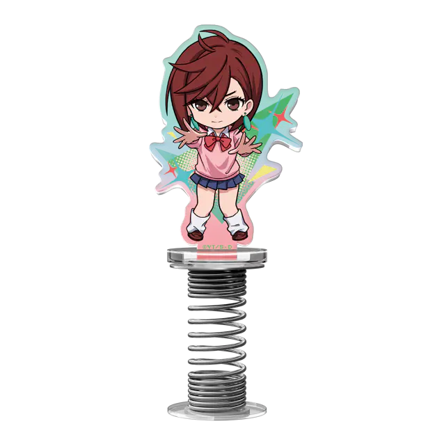 DanDaDan Acrylic Stand-Steamwave Dot Spring Rocking Stand (Blind Box)