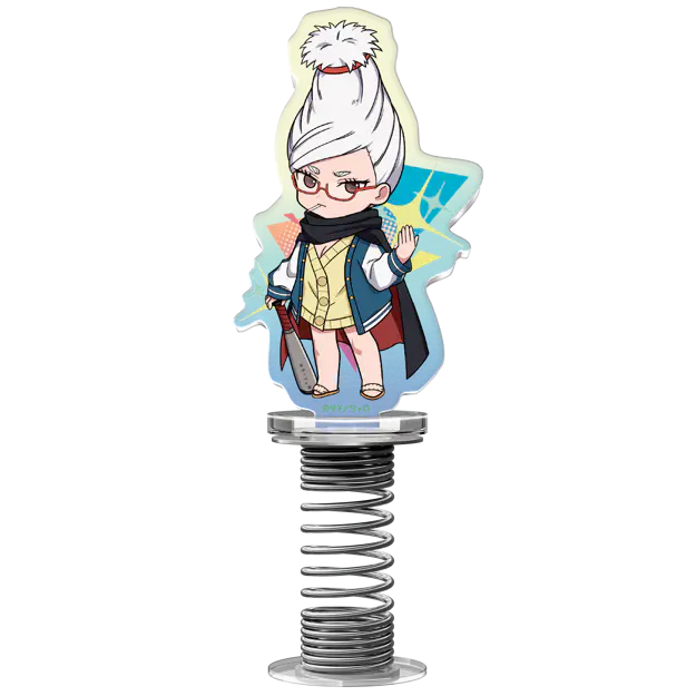 DanDaDan Acrylic Stand-Steamwave Dot Spring Rocking Stand (Blind Box)