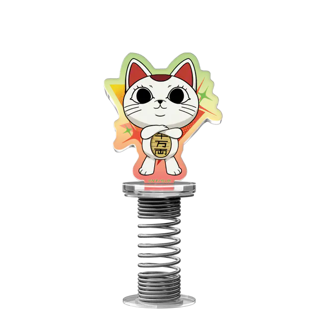 DanDaDan Acrylic Stand-Steamwave Dot Spring Rocking Stand (Blind Box)