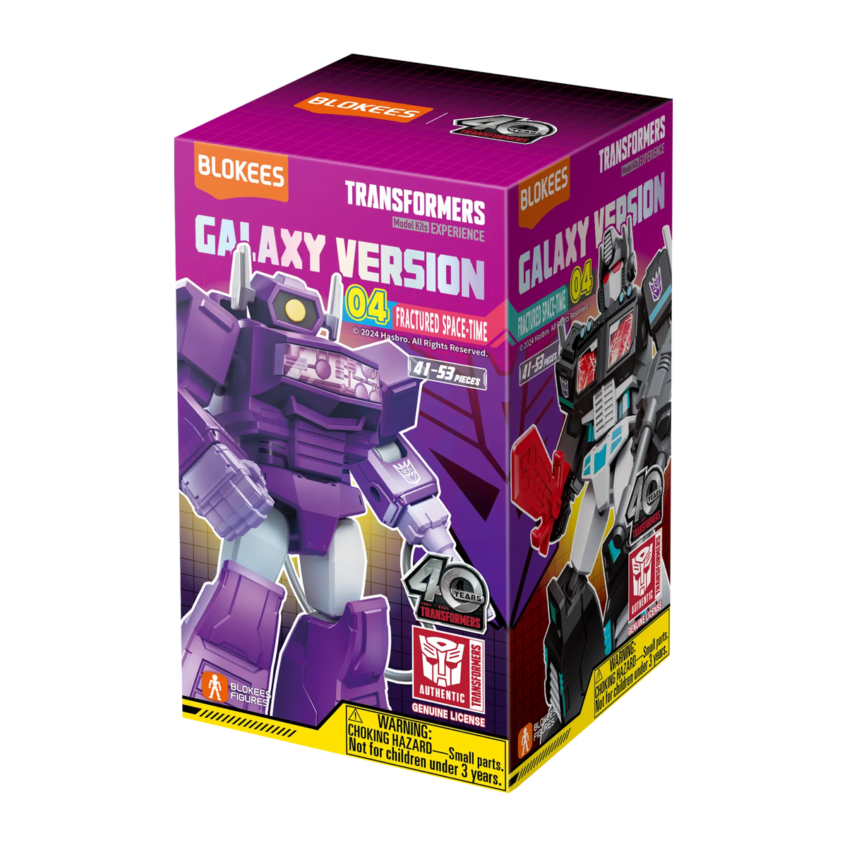 Blokees Transformers Galaxy Version 04 Fractured Space-Time Model Kit