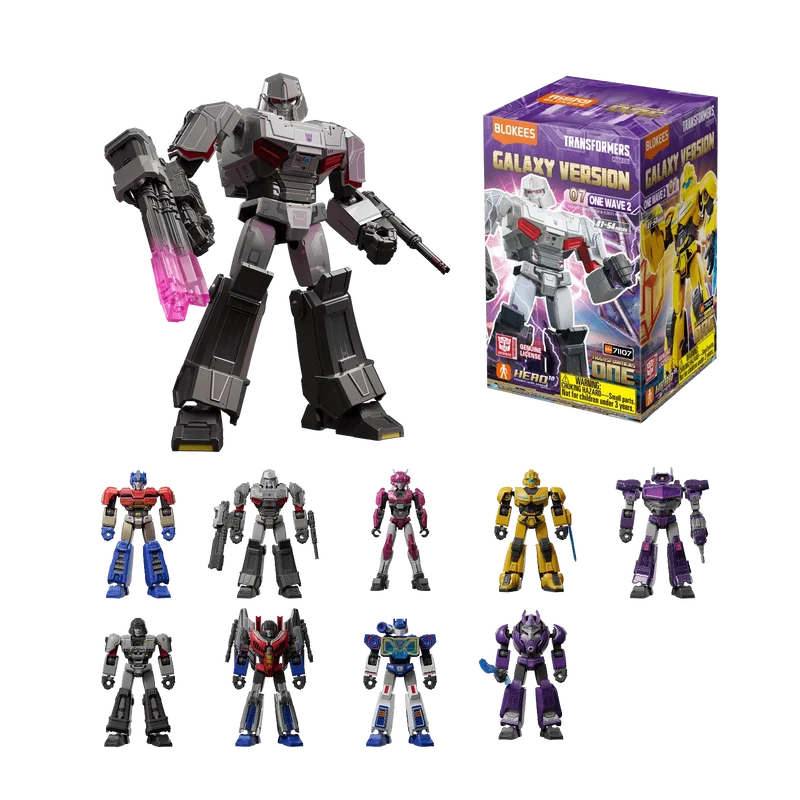 Blokees Transformers Galaxy Version 07 One Wave 2 Blind Box Model Kit