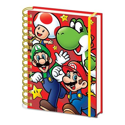 Super Mario Core Run A5 Wiro Notebook
