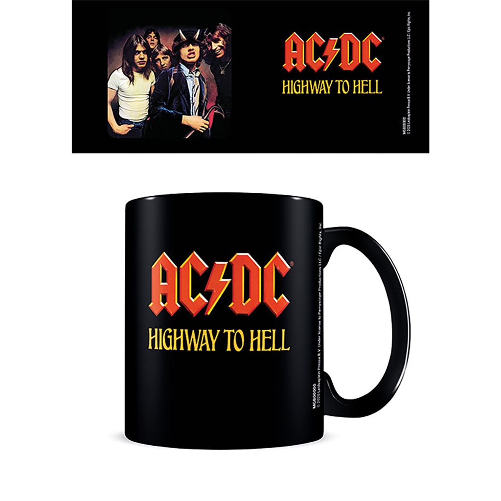 AC/DC (HIGHWAY TO HELL) BLACK MUG