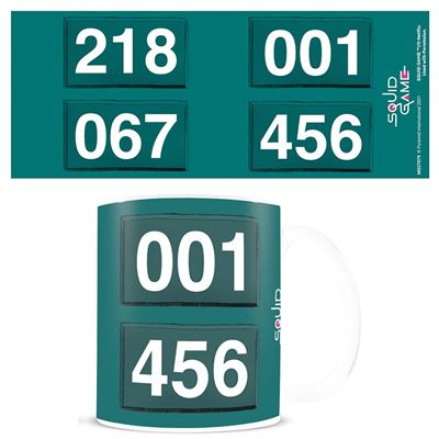 Squid Game (Numbers) Mug