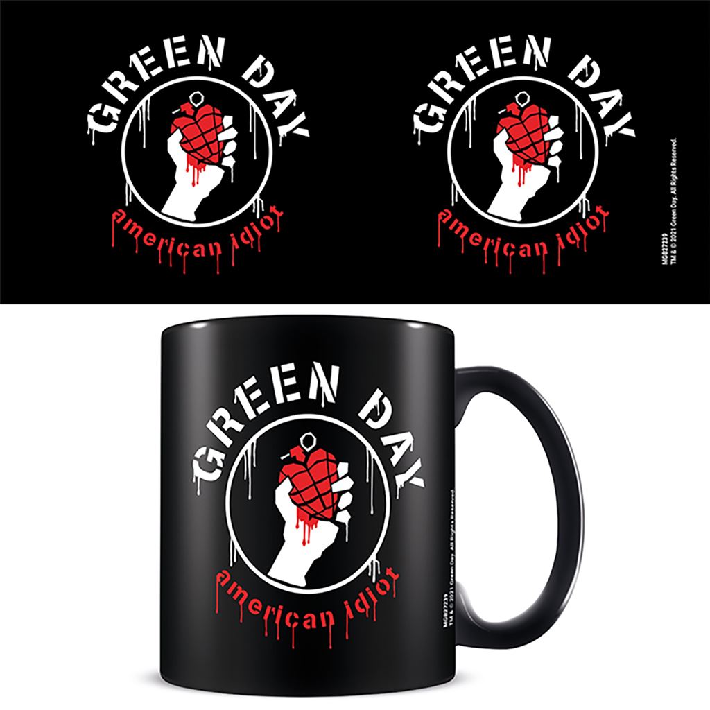 GREEN DAY - AMERICAN IDIOT BLACK MUG