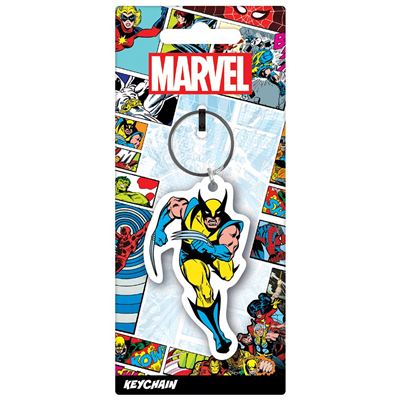 Marvel Comics (Wolverine) Rubber Keychain