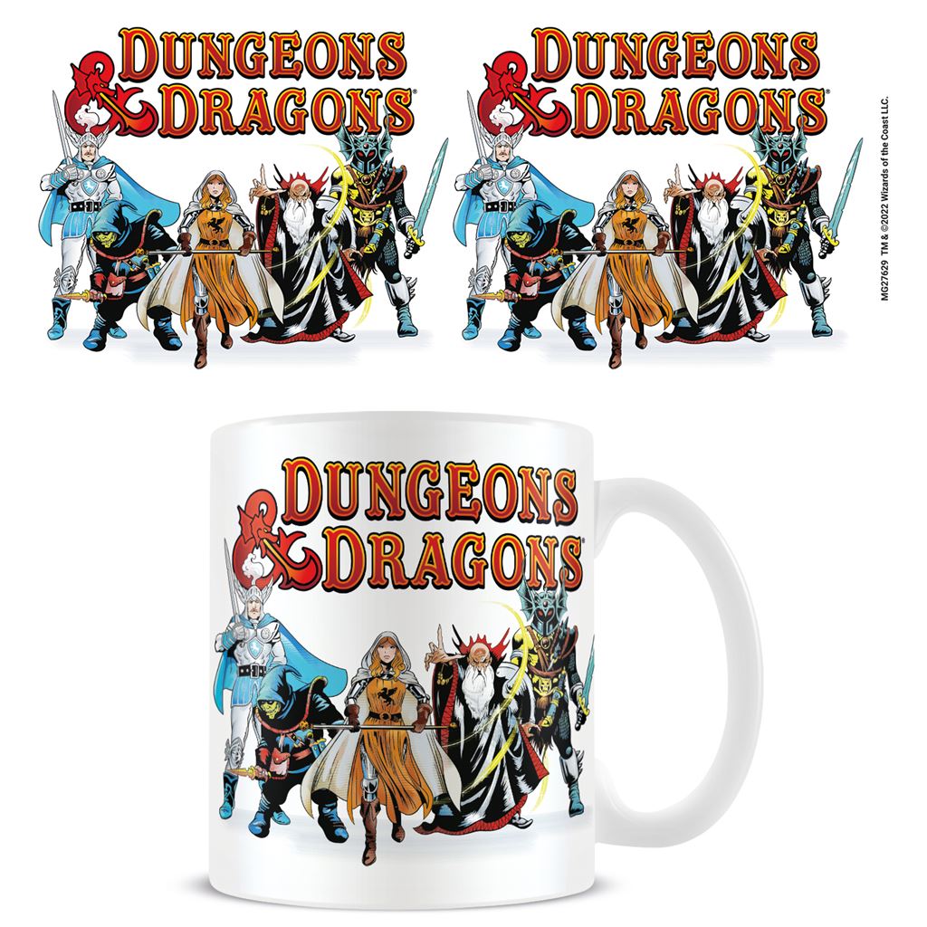DUNGEONS & DRAGONS (RETRO GROUP) MUG