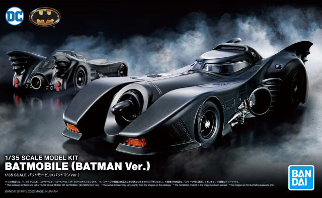 Bandai - 1/35 SCALE Batmobile Model Kit (Batman 1989 Ver.)