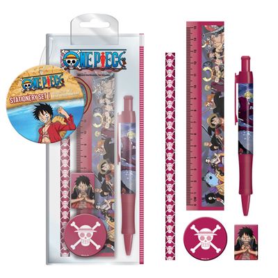One Piece Stationery Set