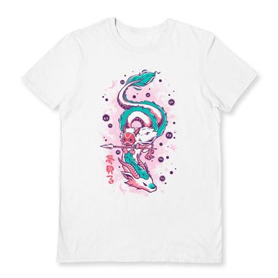 Studio Ghibli The Princess and the Dragon White Unisex T-Shirt