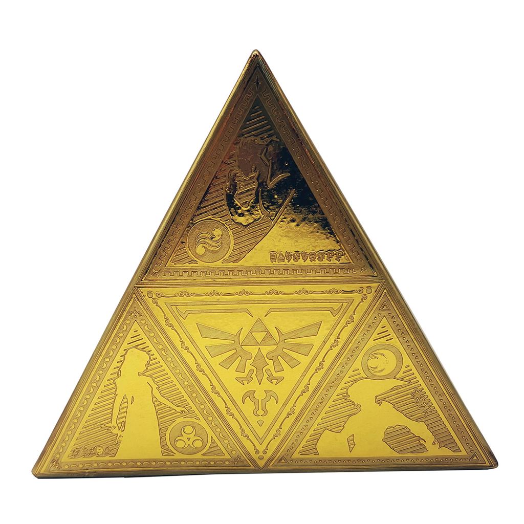 THE LEGEND OF ZELDA (TRIFORCE) SHAPED MONEY BANK