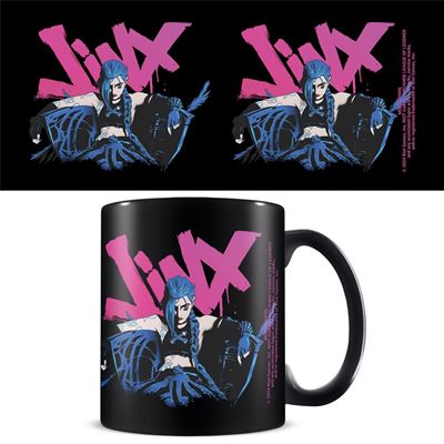 Arcane (Jinx) Black Pod Mug