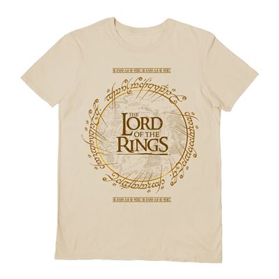 Lord of the Rings Map Logo Unisex T-Shirt