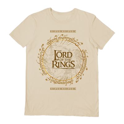 Lord Of The Rings - Map Logo L Unisex T-shirt