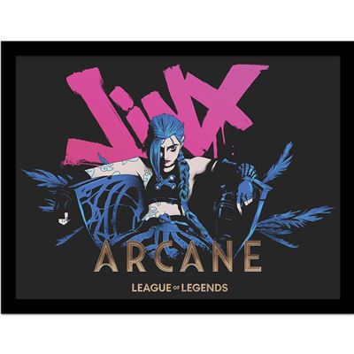 Arcane (Jinx) Collector Print Framed