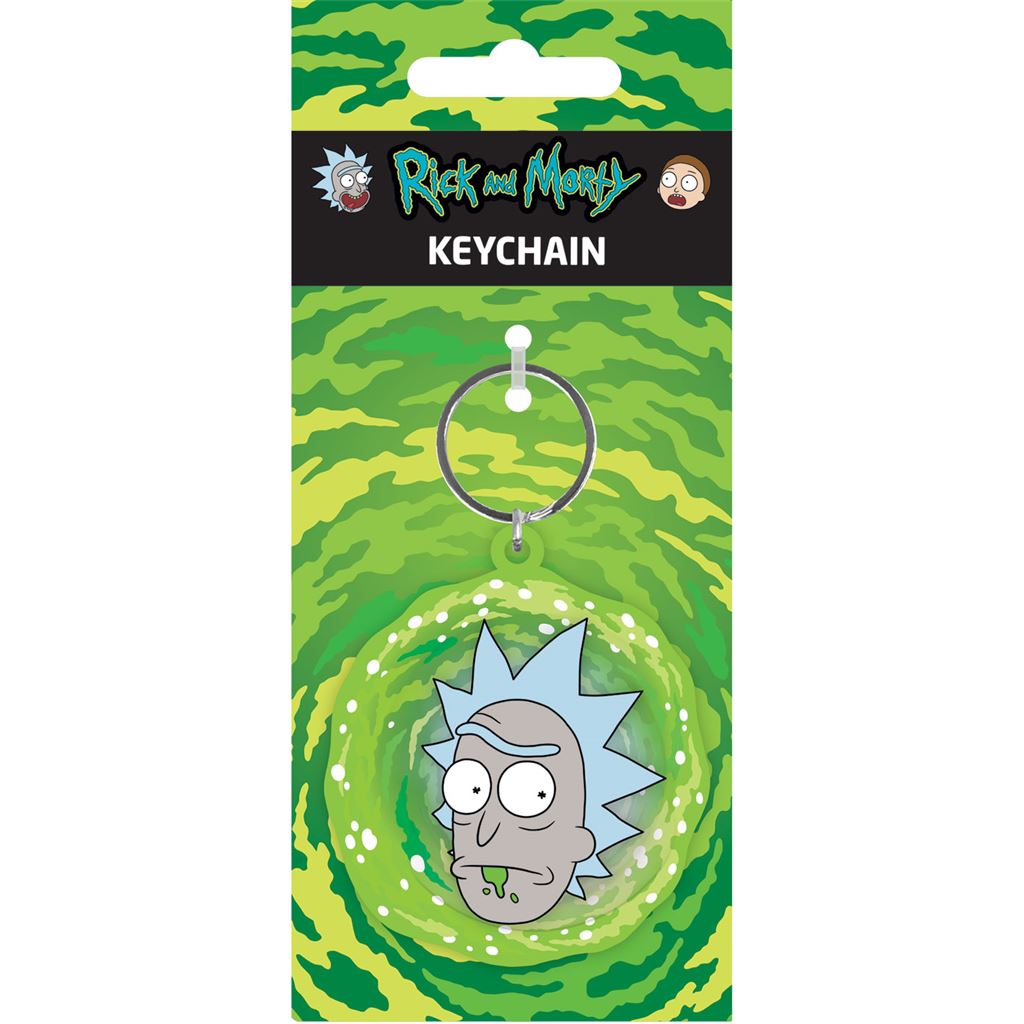 RICK AND MORTY (KING OF S**T) SPINNER KEYCHAIN