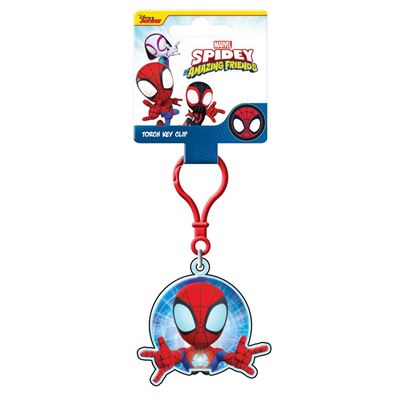 Spider-man (Spidey Glow Webs) Torch Key Clip