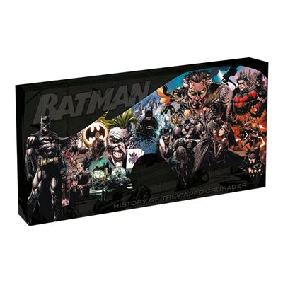 Batman (History Of The Caped Crusader) Letterbox Light Up Canvas