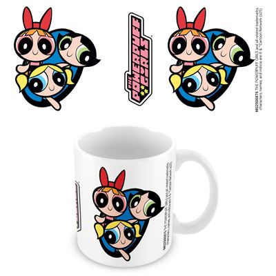 Powerpuff Girls (Group Blue) White Pod Mug