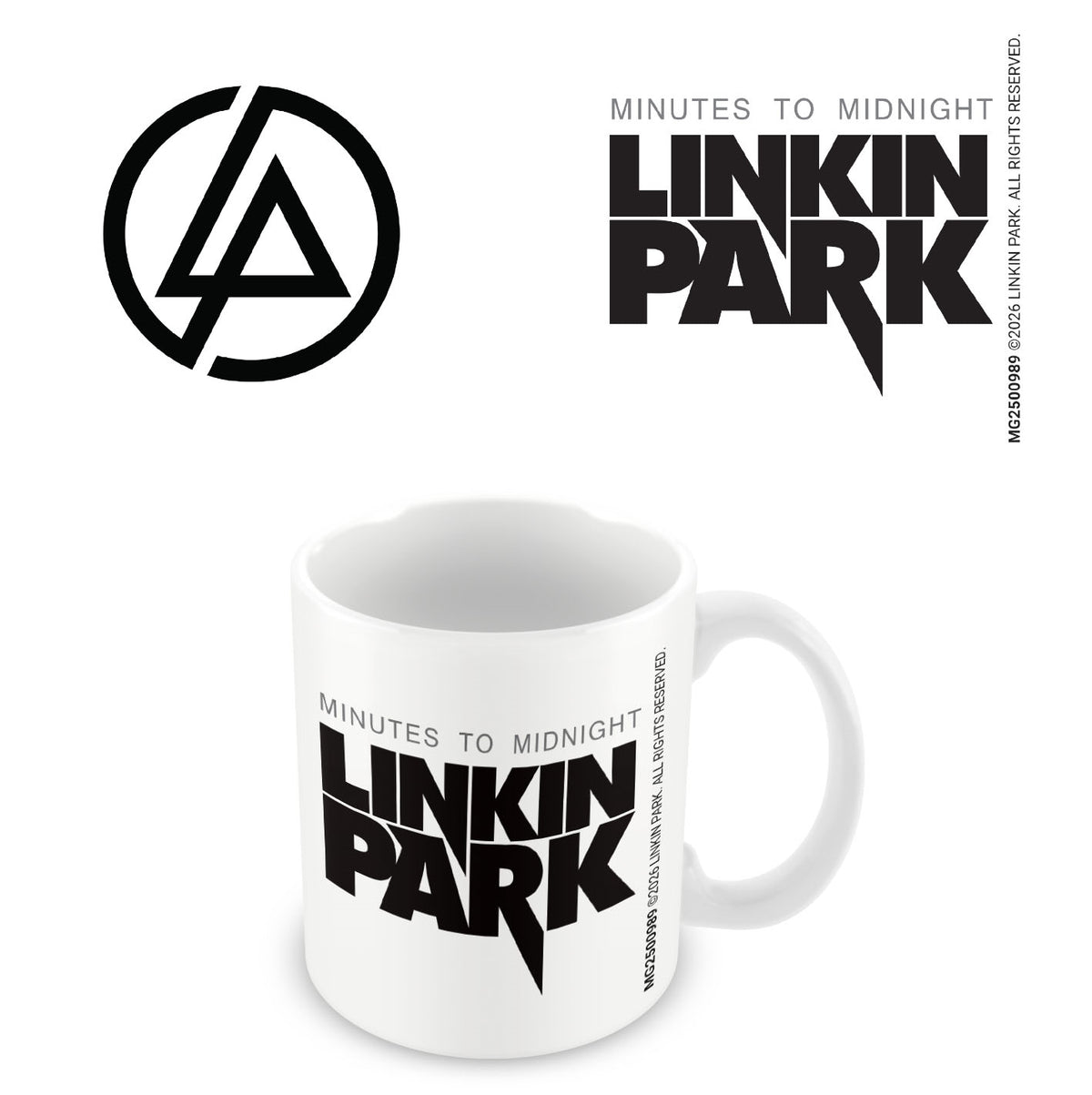 LINKIN PARK (M2M) WHITE POD MUG