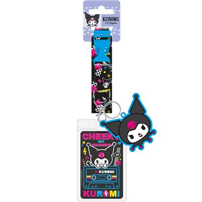 Kuromi (Punky) Id Keychain & Lanyard