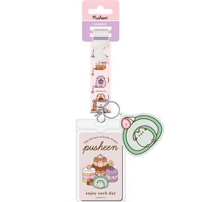 Pusheen (The Society Of Little Treats) Id Keychain & Lanyard