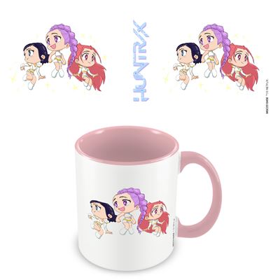K-POP DEMON HUNTERS (HUNTRIX CHIBI) COLOURED INNER POD MUG