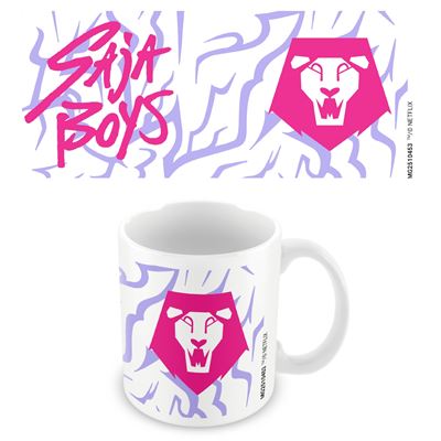K-POP DEMON HUNTERS (SAJA BOYS LOGO) WHITE POD MUG