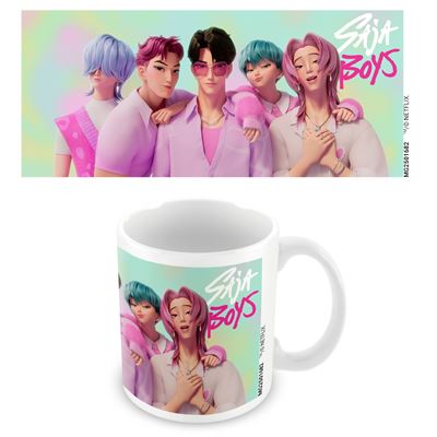 K-POP DEMON HUNTERS (SAJA BOYS) WHITE POD MUG