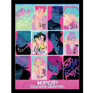 K-POP DEMON HUNTERS (LIGHT AND DARK) COLLECTOR PRINT