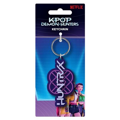 K-pop Demon Hunters (Huntrix Logo) Pvc Keychain