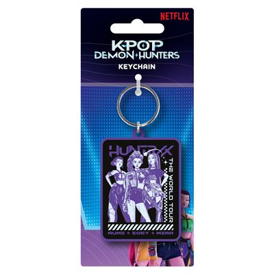 K-pop Demon Hunters Huntrix Group Pvc Keychain