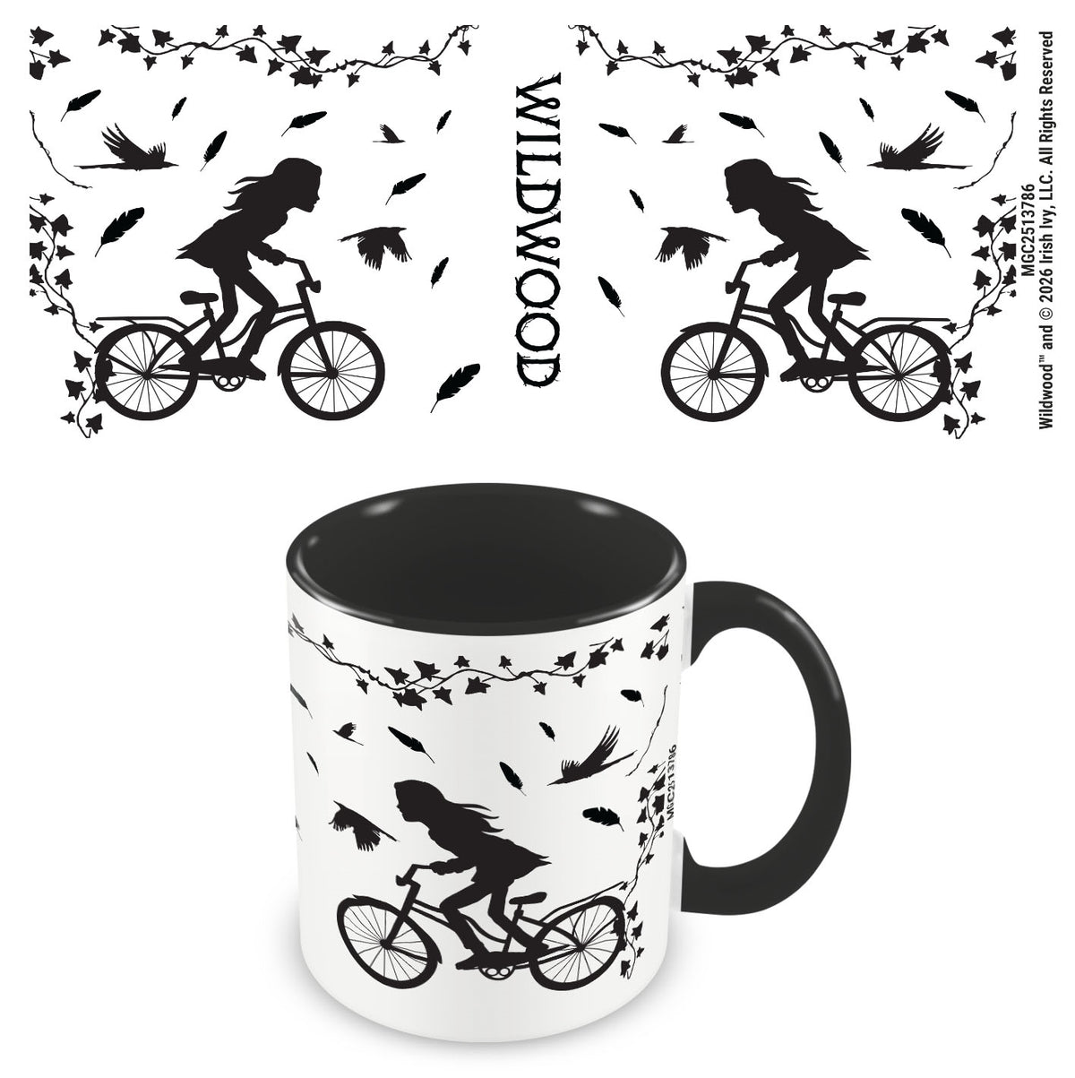 WILDWOOD (PRUE BIKE) BLACK COLOURED INNER POD MUG